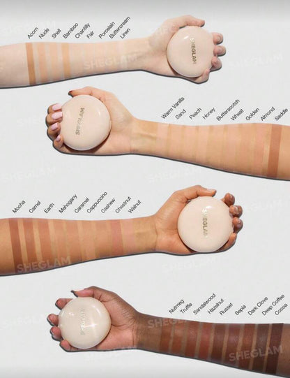 SHEGLAM Lock Go Long lasting Cushion Foundation