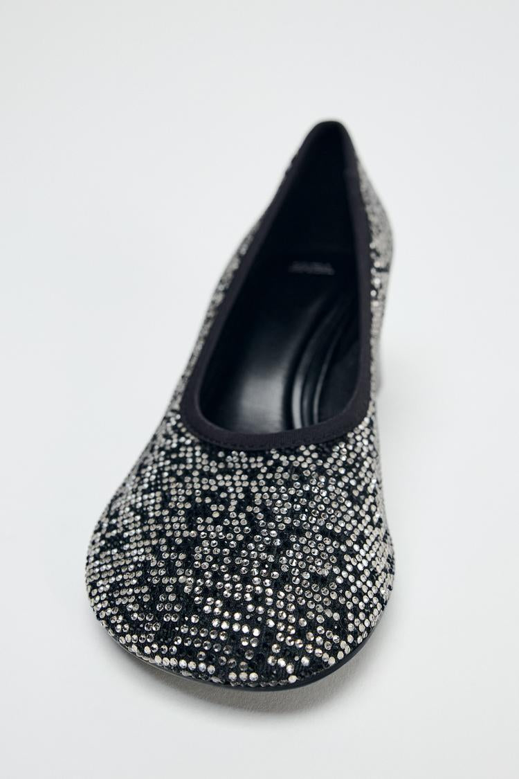 ZARA Shiny Heeled Shoes