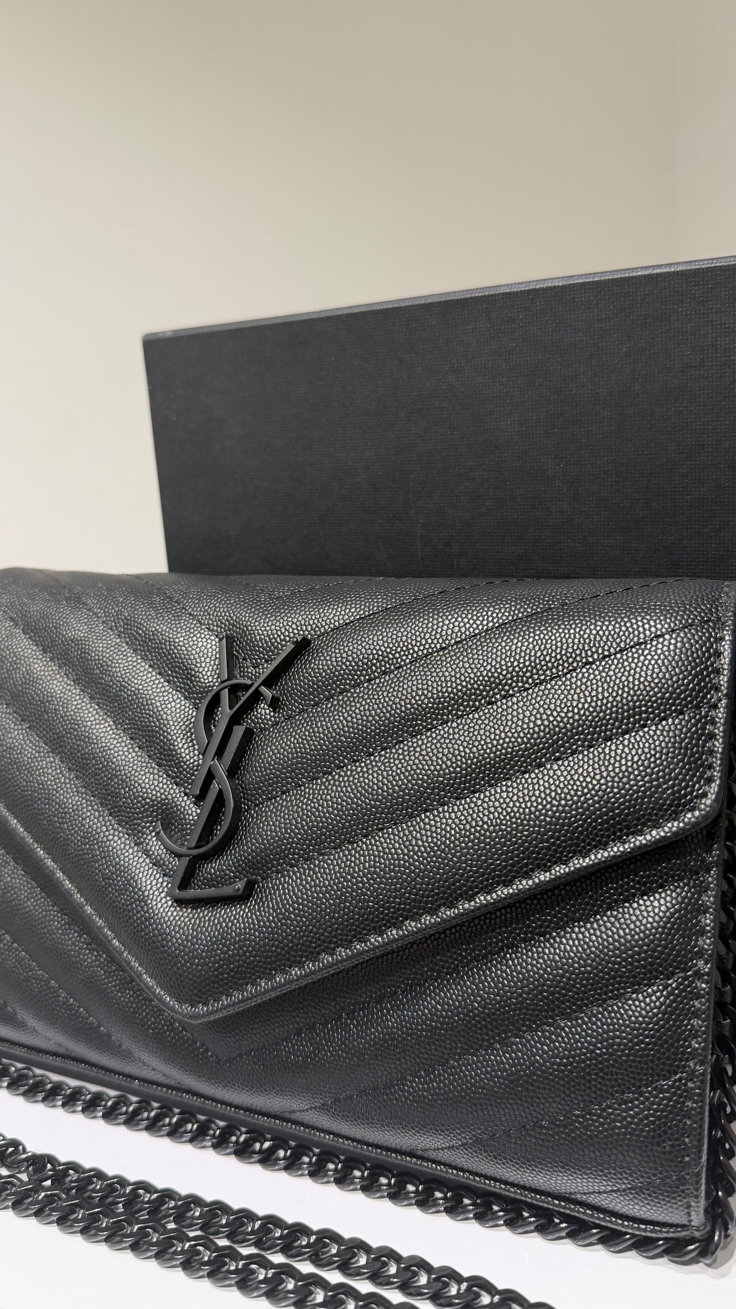 Ysl Envelope Chain Wallet Bag