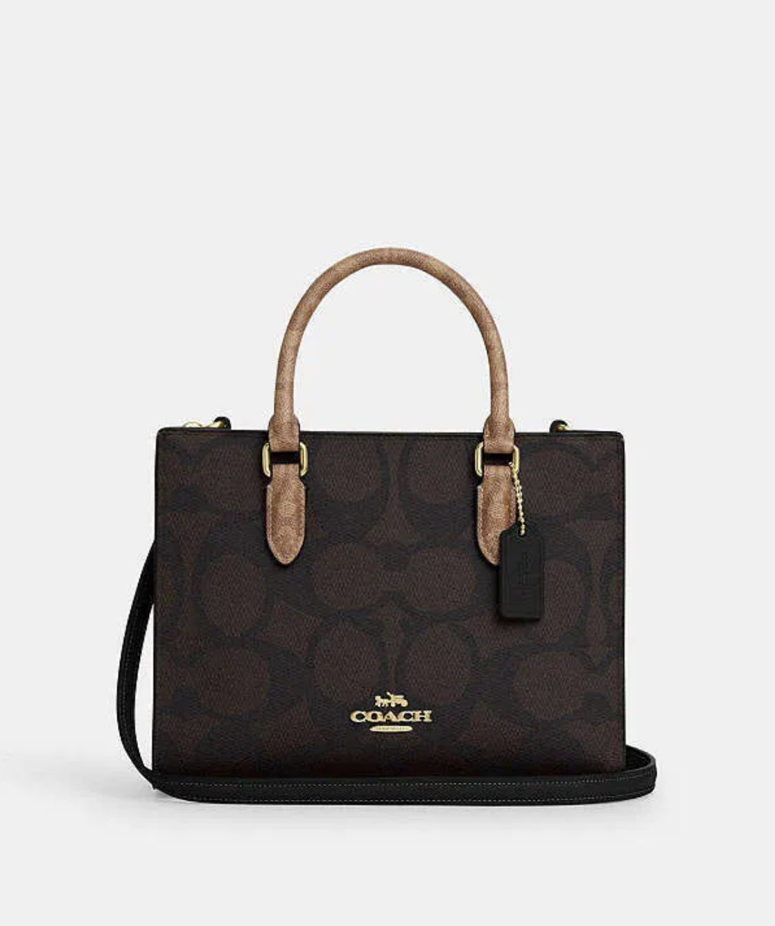 Coach Maggie Small Tote in Signature Canvas