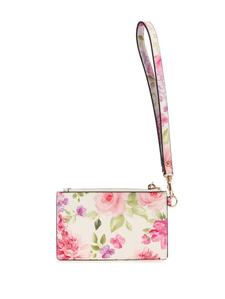 Guess Abree Flora Wristlet Cardcase