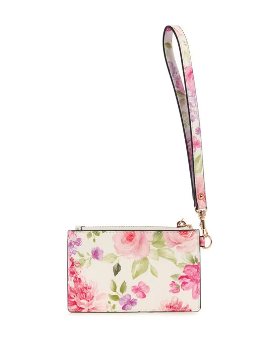 Guess Abree Flora Wristlet Cardcase
