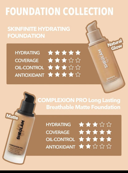 SHEGLAM SKINFINITE HYDRATING FOUNDATION