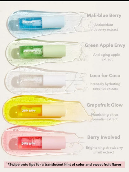 SHEGLAM Jelly Wow Hydrating lip Oil (Berry involved)
