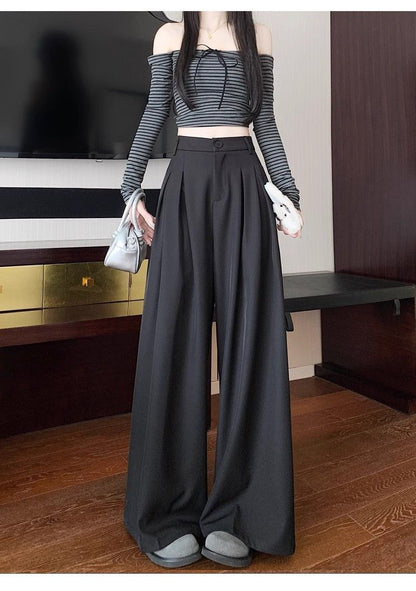 HEIN Dazy High Waist Pockets Tailored Pants