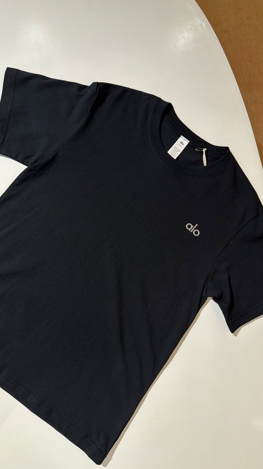 ALO Loose Fit Tshirt-Black (Dupe)