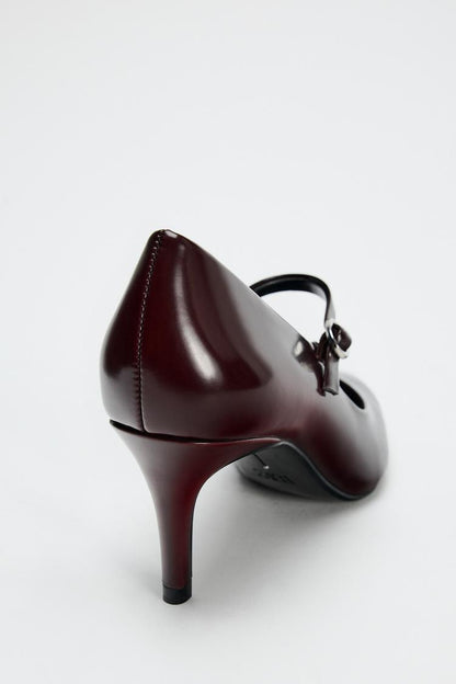 ZARA Heeled Shoes With Buckle Details