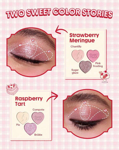 Sheglam Berry besties Color Trio starwberry