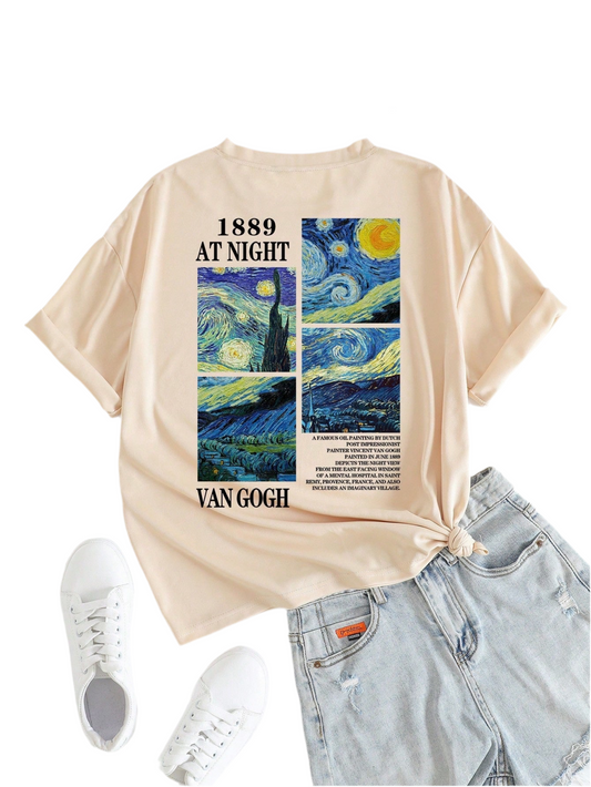 SHEIN Essnce Slogan Printed T-shirt
