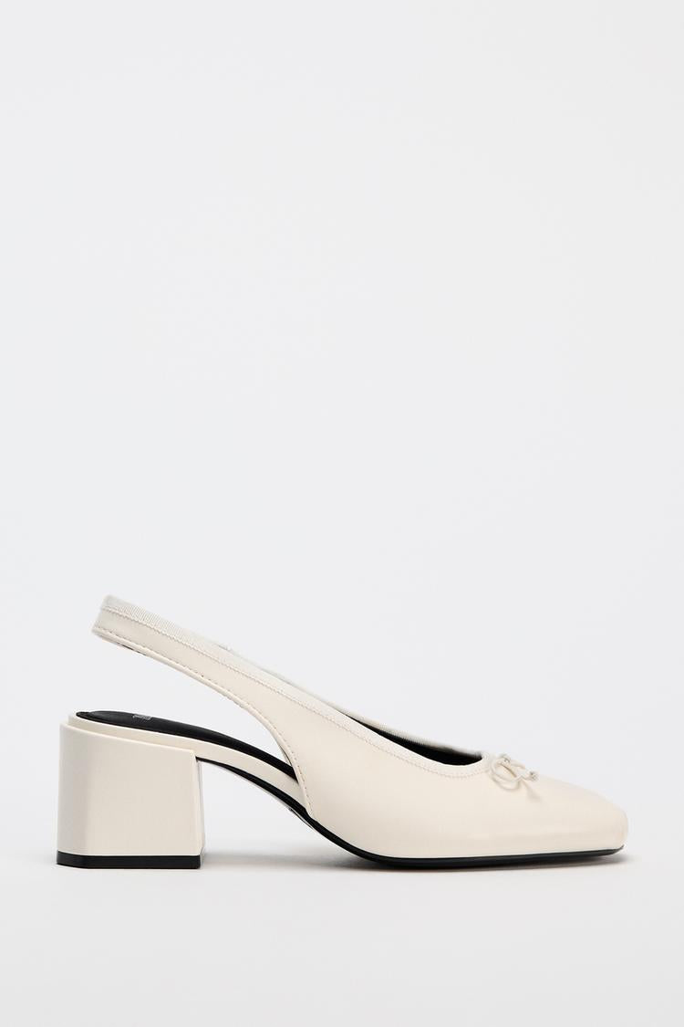 ZARA SlingBack Ballet Flats