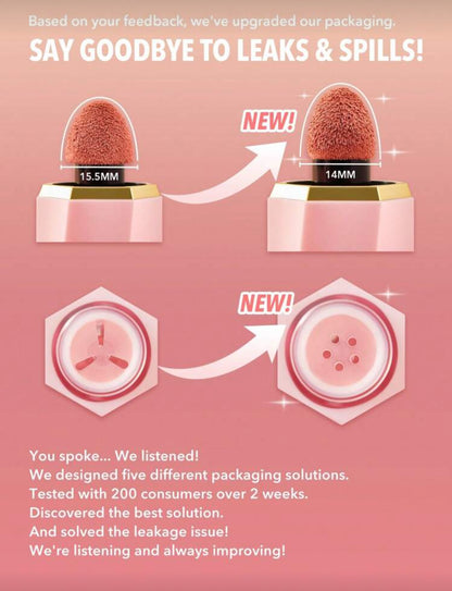 SHEGLAM Color Bloom Liquid Blush- Pink Slip