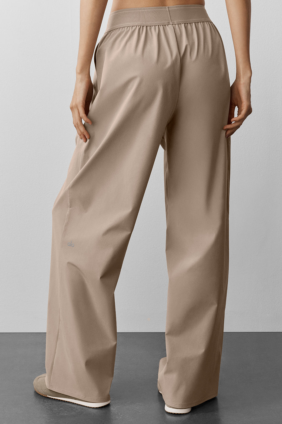 ALO Suit Up Trouser Long-Khaki