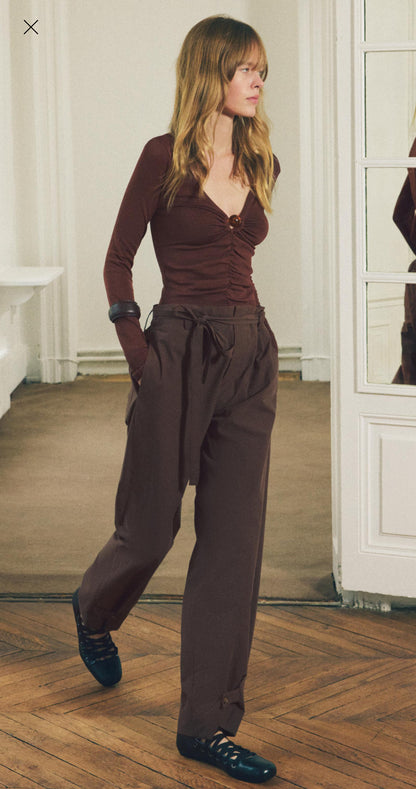 ZARA ZW Collection Belted Trouser