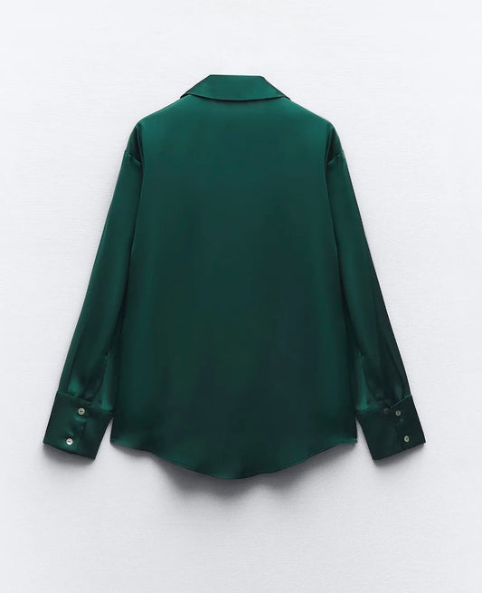 Zara Satin Blouse
