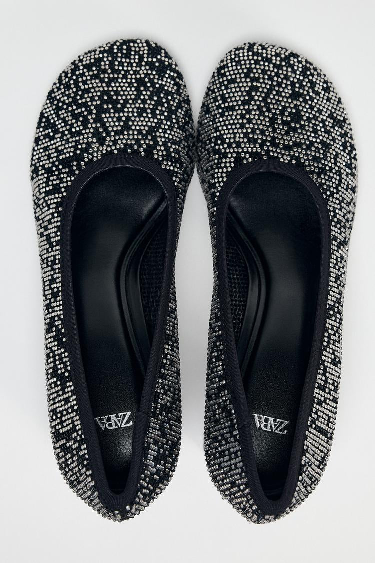 ZARA Shiny Heeled Shoes