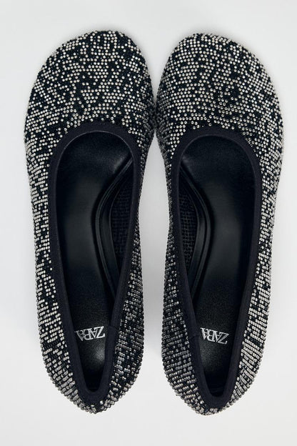 ZARA Shiny Heeled Shoes