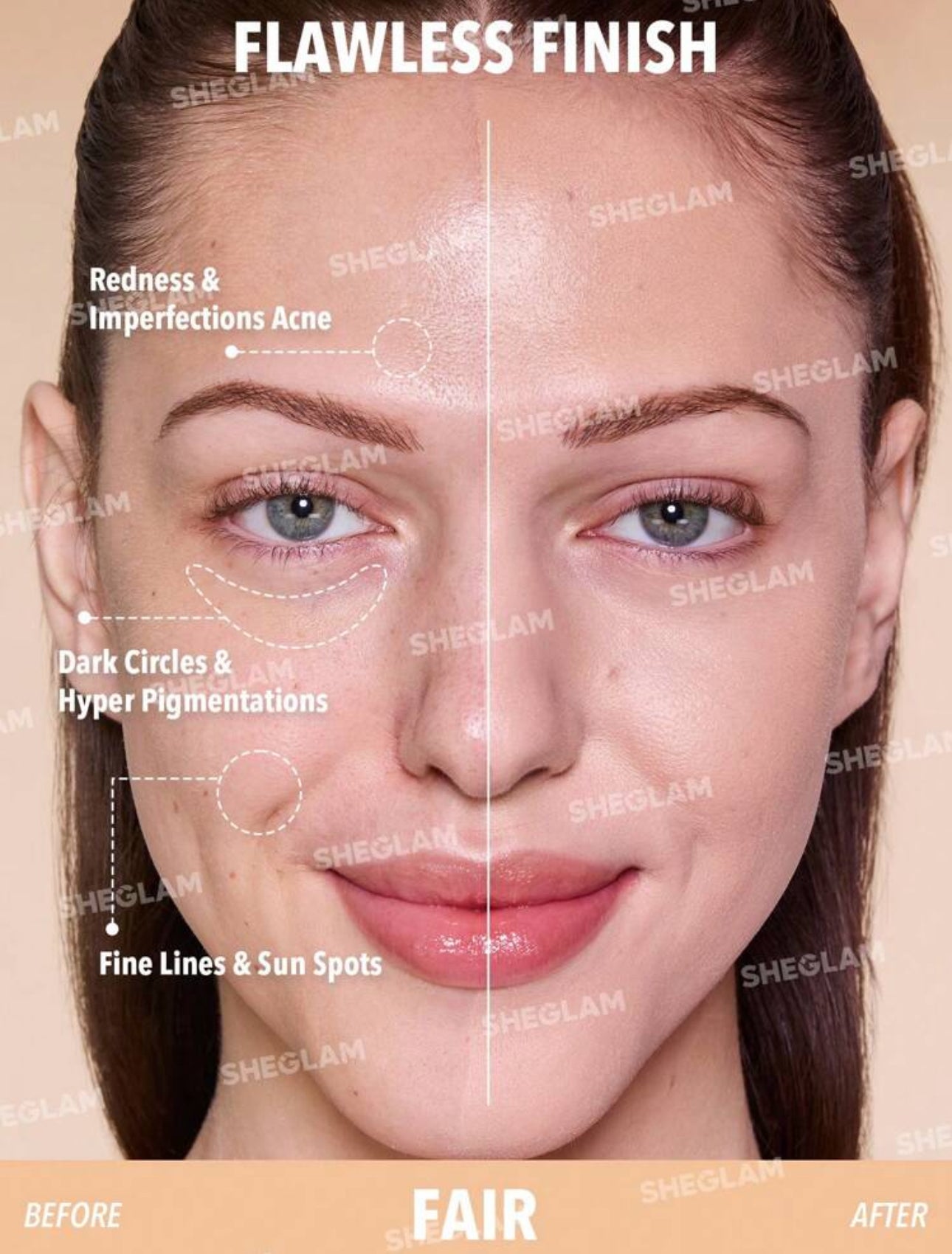 Sheglam Skin Magnet High Coverage Foundation Stick
