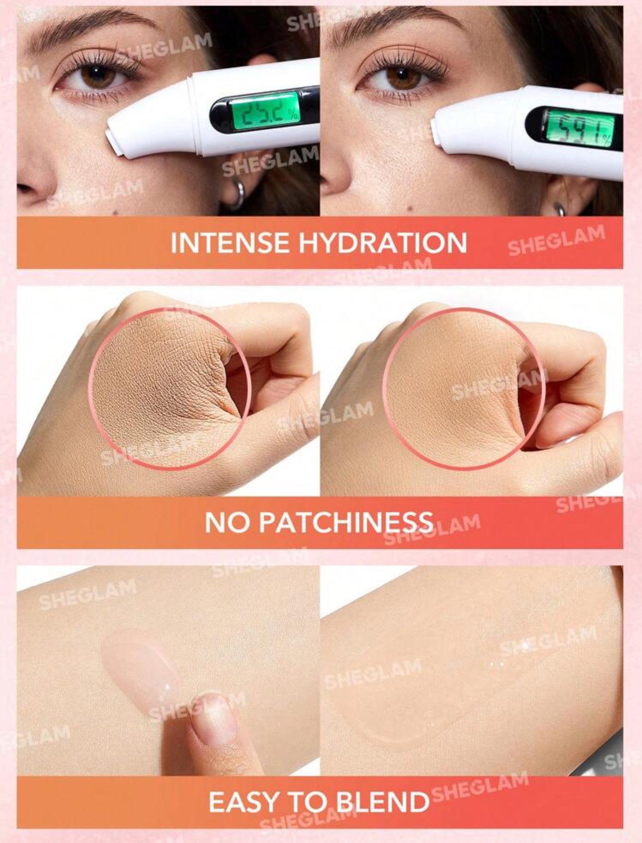 SHEGLAM Melon Melt Niacinamide Serum Primer