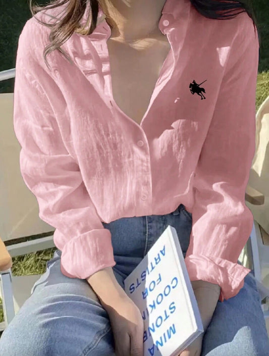 Shein Solid Color Casual Shirt