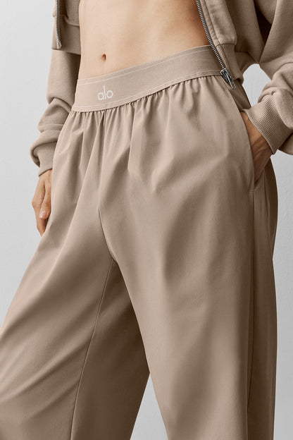 ALO Suit Up Trouser Long-Khaki