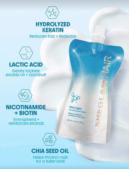 SHEGLAM Hair Ultra Light Volumizing hair Mask