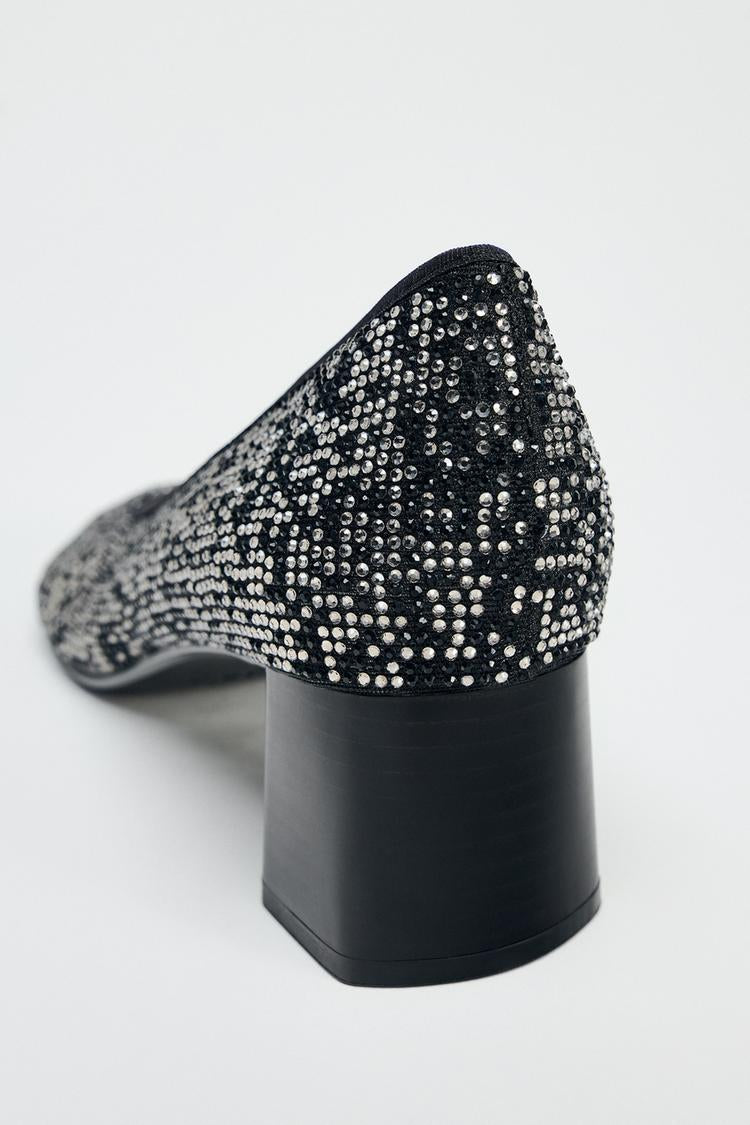 ZARA Shiny Heeled Shoes
