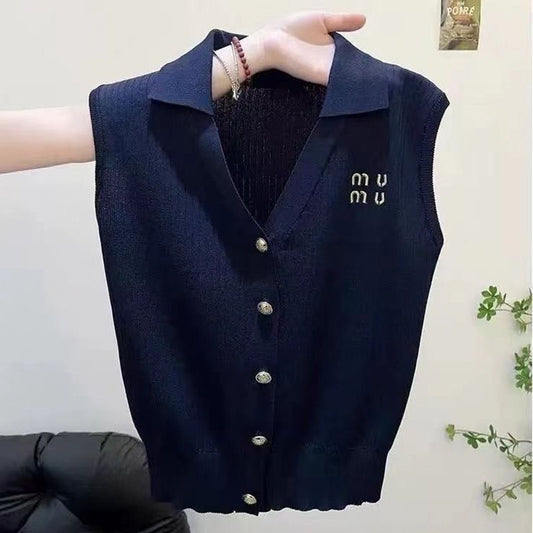 Shein French cross v Neck T Shirt