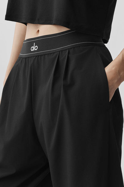 ALO Suit Up Trouser Long-Black