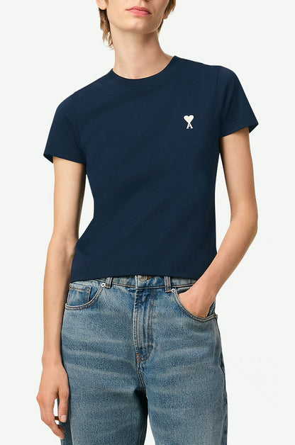 Ami Paris De Coeur t shirt-Blue