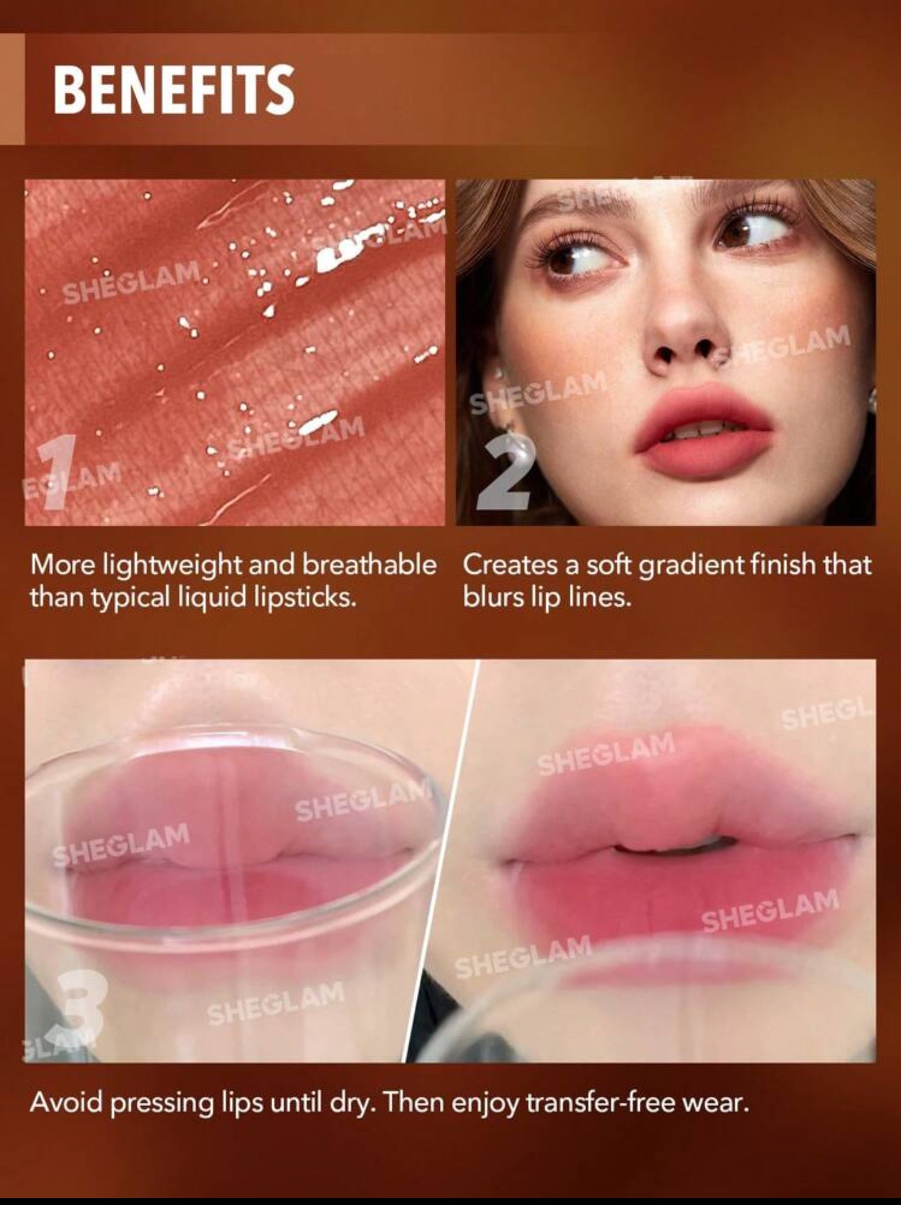 SHEGLAM Soft Haze Lip Blur Lip Tint- Think Twice