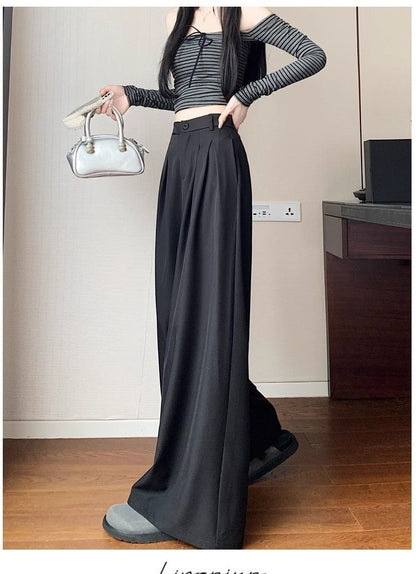 HEIN Dazy High Waist Pockets Tailored Pants