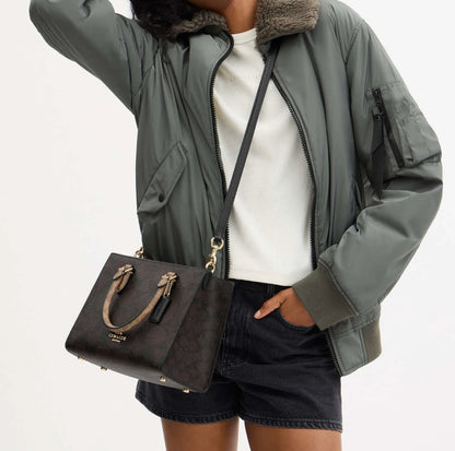 Coach Maggie Small Tote in Signature Canvas