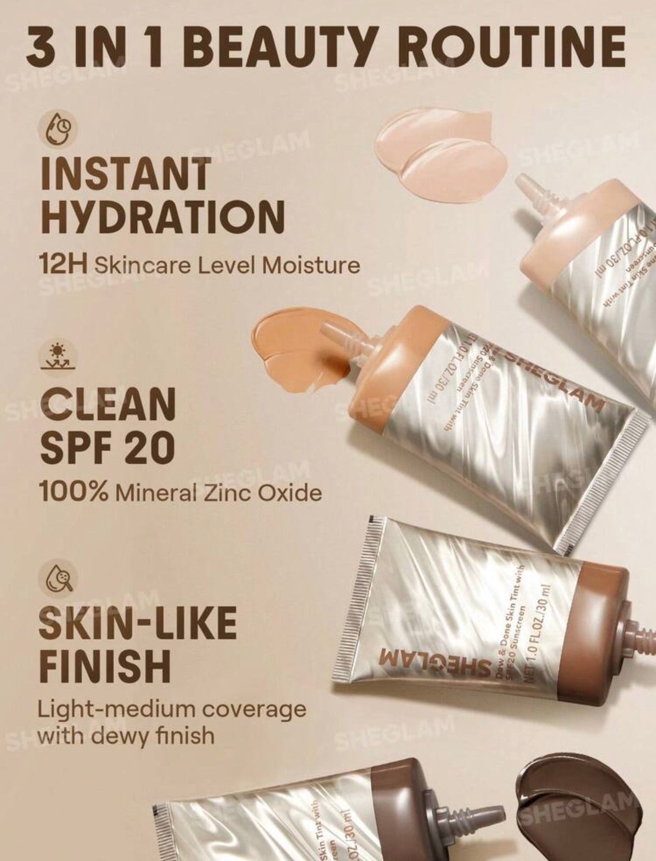 Sheglam Dew and Done Skin Tint