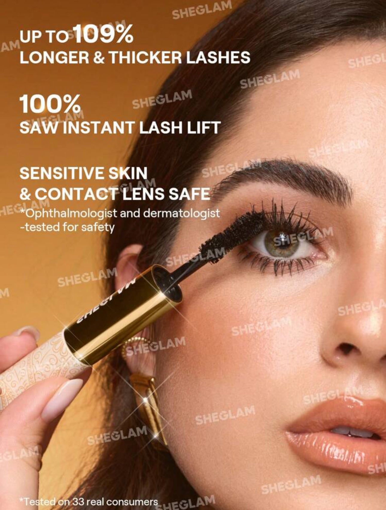 SHEGLAM All-In-One Volume & Length Mascara 24k