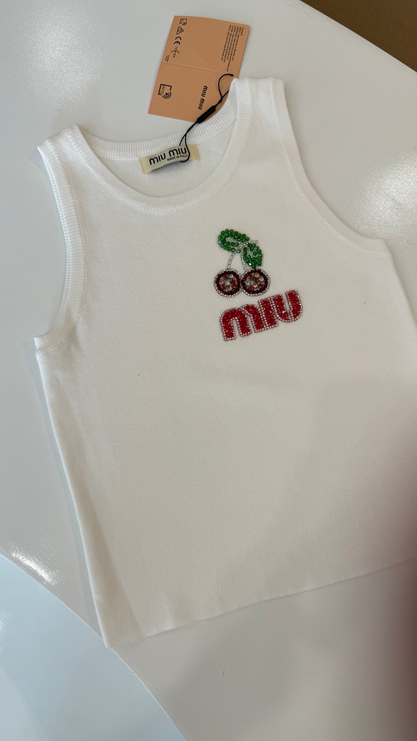 Miu miu Cherry Tank- Dupe