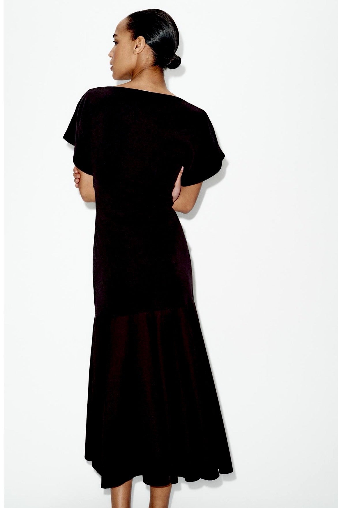 Zara InterLock Contrast Dress