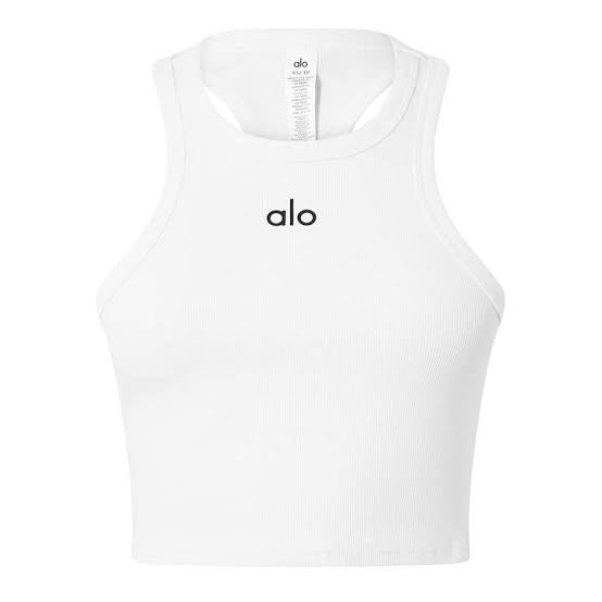 ALO Aspire Tank Top-White