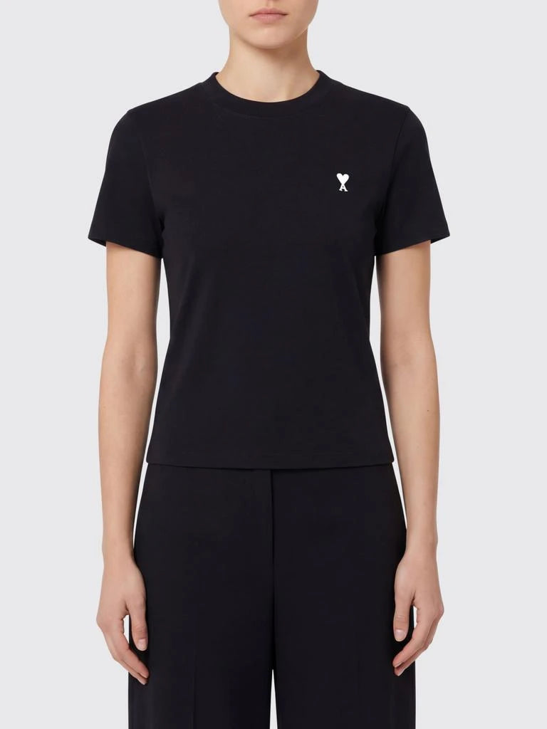 Ami Paris De Coeur t shirt-Black