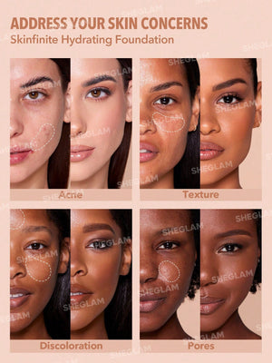 SHEGLAM Skinfinite Hydrating Foundation-Fair Flawless Dewy Fou...