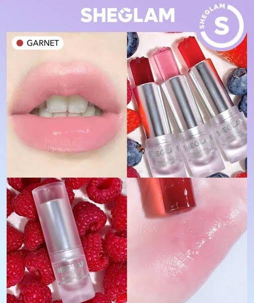 SHEGLAM Mello Jello Nourishing Lip Balm-Garnet