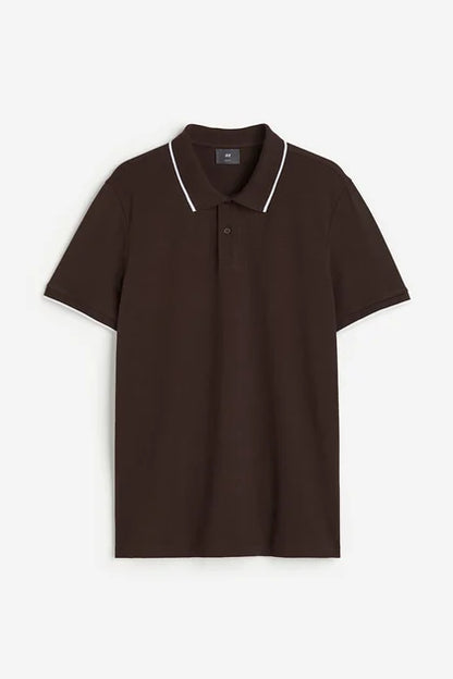 H&M Slim Fit Cotton Polo T-shirt