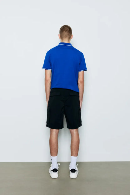 H&M Slim Fit Zip-top polo shirt