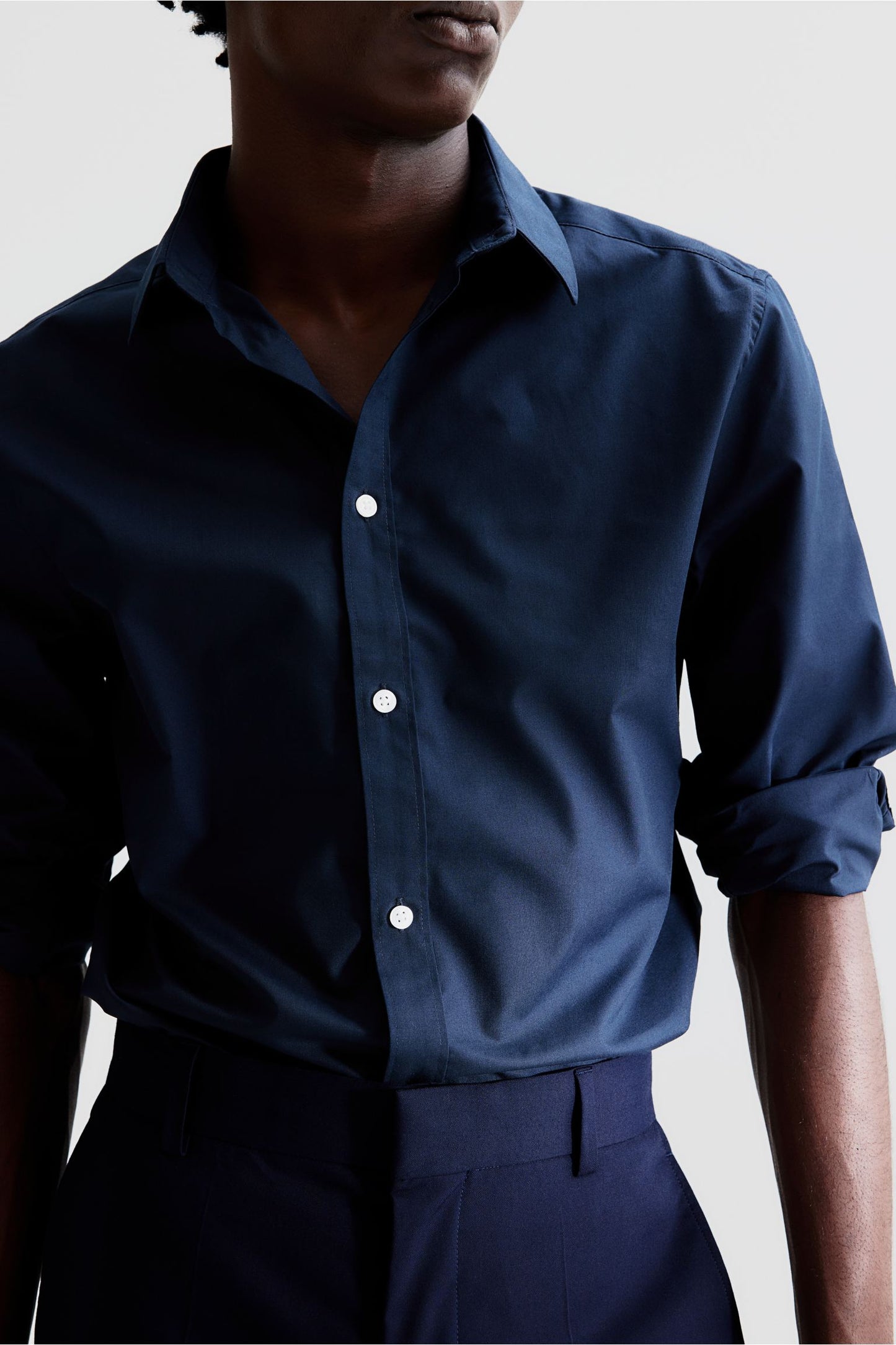 H&M Slim fit easy iron shirt